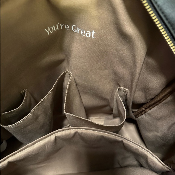 Black Quilted Tote Shoulder Bag - Picture 4 of 5